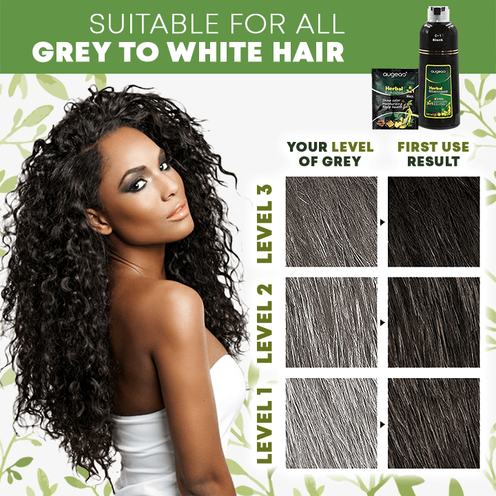 Herbal Heal™ Pflanzliches Shampoo zur Haarverdunkelung