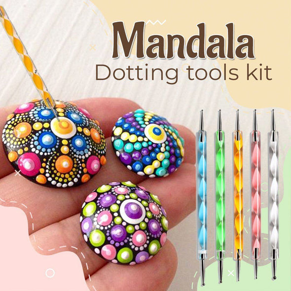 Doto™ - Werkzeugsatz für Punktmalerei (Satz von 13)