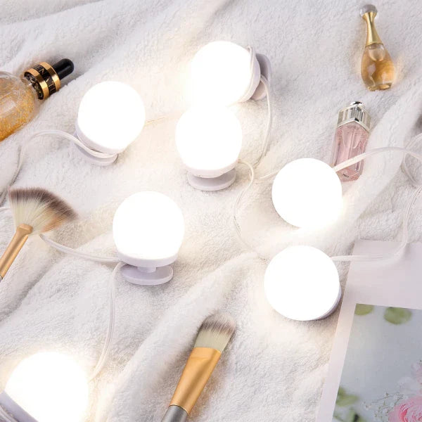 Light It Up™ - LED-Schminkspiegelleuchte (Set mit 10 Leuchten)