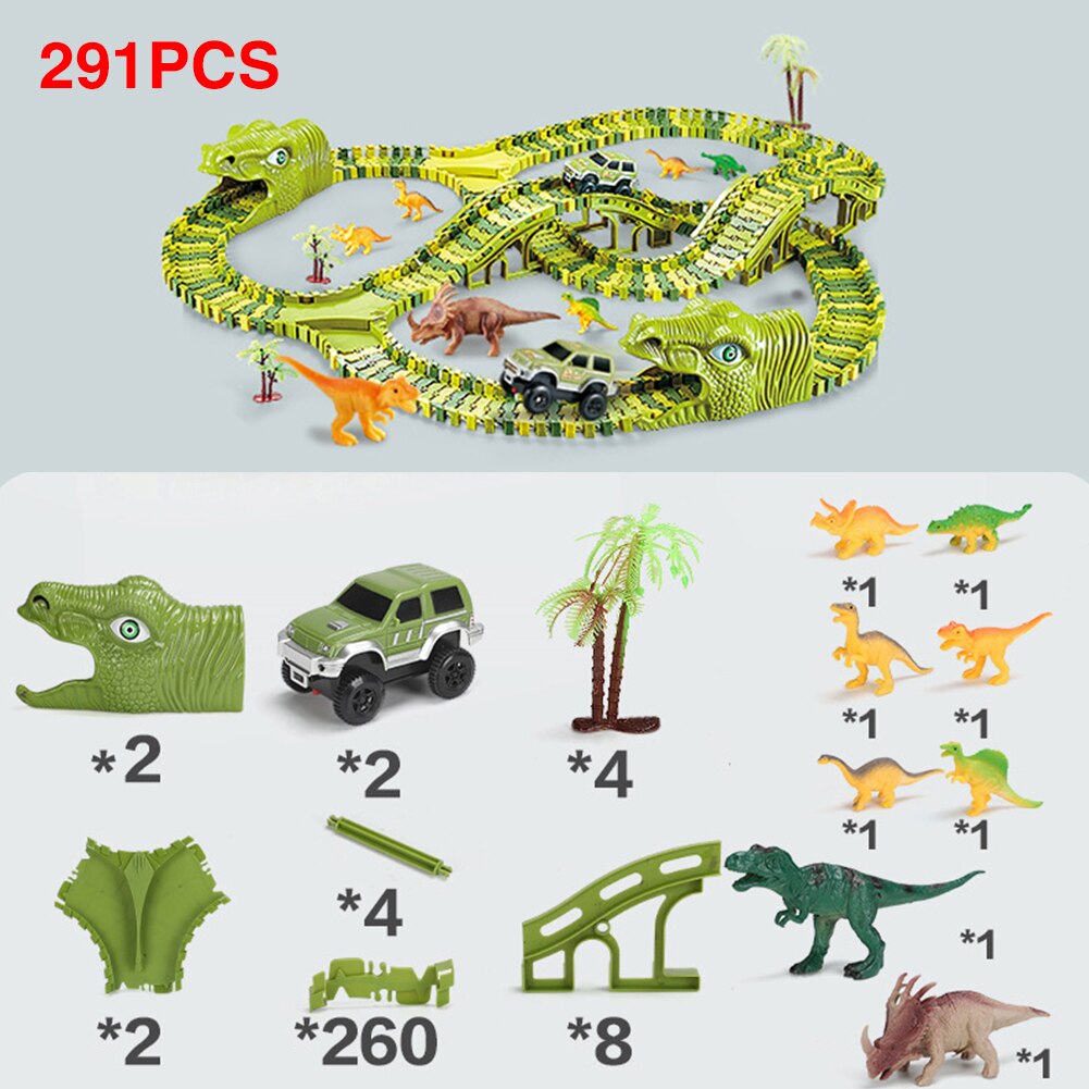 DinoWorld™ - Dinosaurier-Welt Schienen-Set