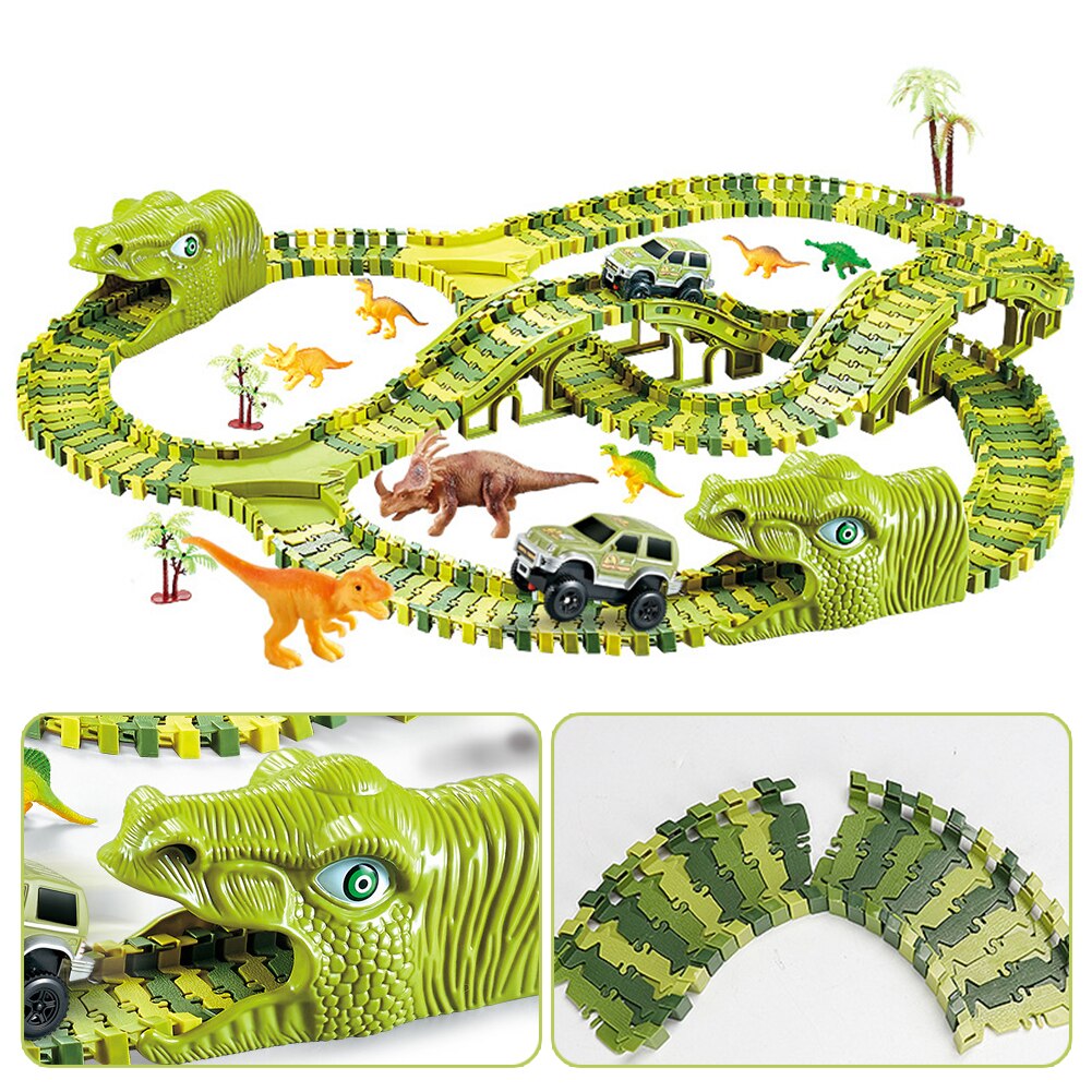 DinoWorld™ - Dinosaurier-Welt Schienen-Set