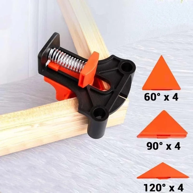 Clampy™ - 4 teiliges Eckklemmen Set (8 Klemmköpfe GRATIS)