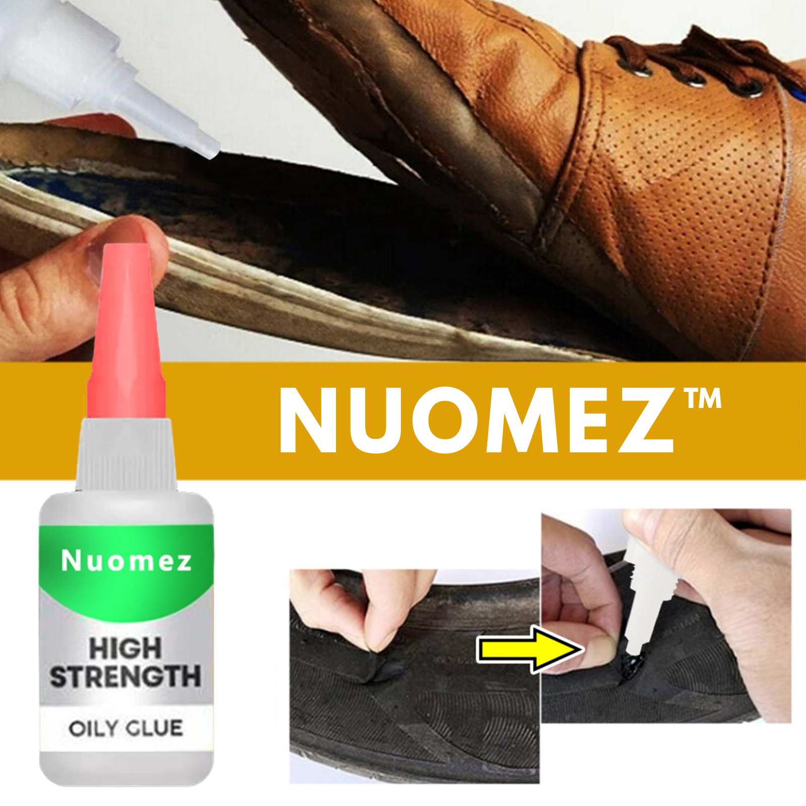 Nuomez™ – Hochfester Klebstoff (1+1 GRATIS) – Sundas