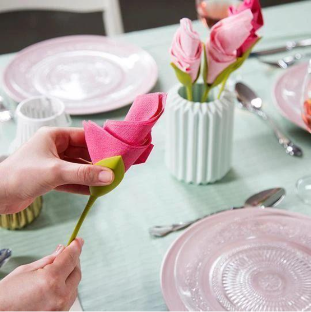Flower Napkin™ Halter für Blütenservietten