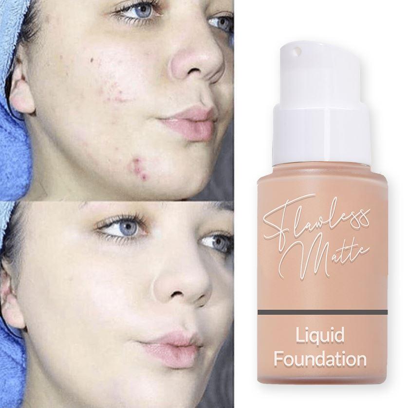 Phoera™️ I Makellose, matte Flüssigfoundation