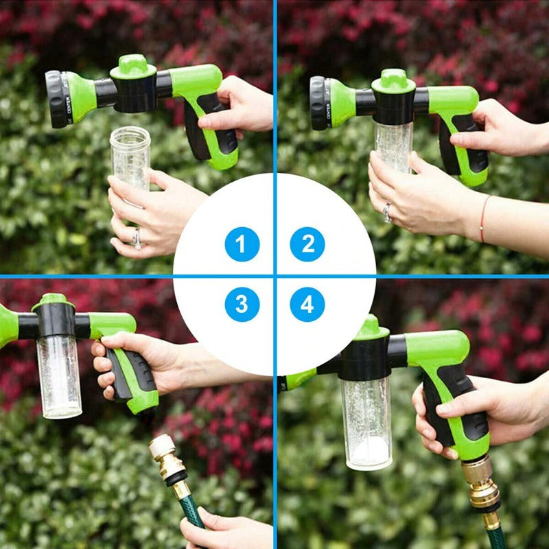 CleanxPro™ 8 in 1 Druckschlauchdüse Schaumpistole