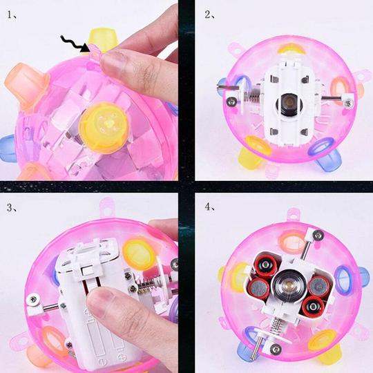 Jumpi™ – Springender LED Aktivierungsball für Hunde
