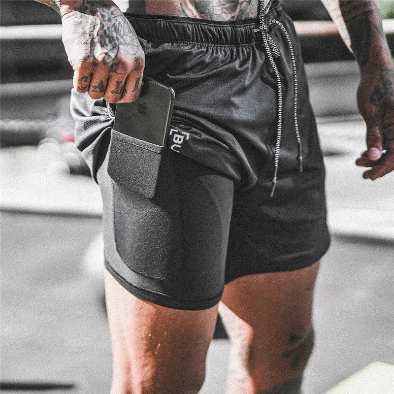 MaxShorts™ - 2 in 1 Kompressionsshorts