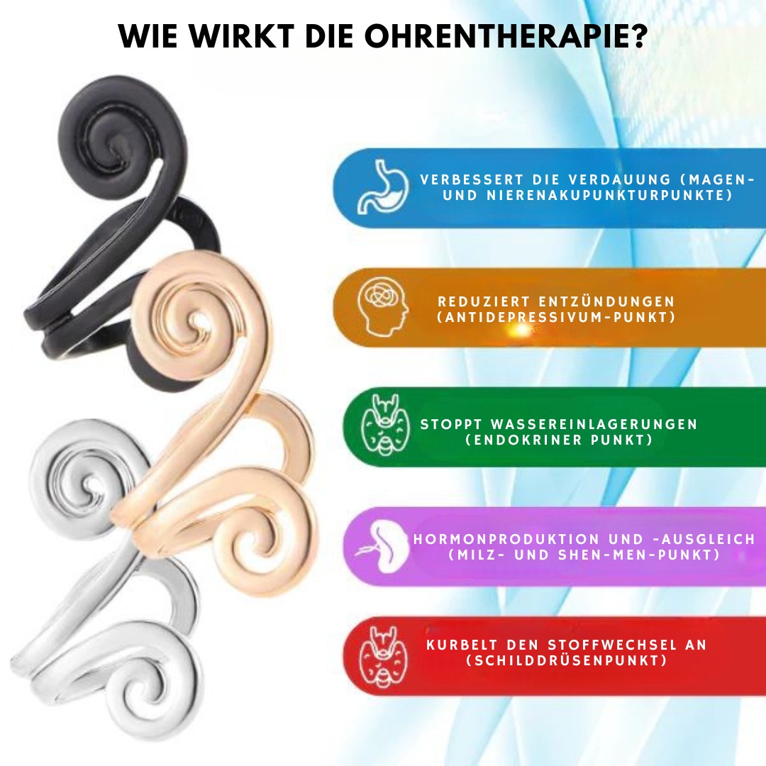 IonRings™ Akupressur Schlankheits-Ohrringe  (1+1 GRATIS)