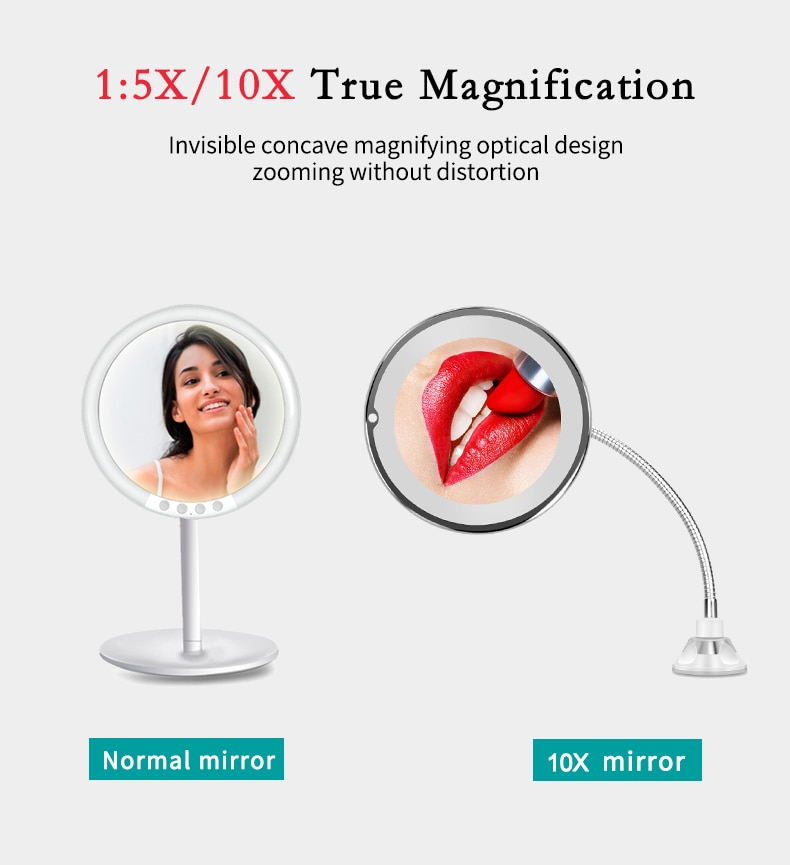MakeUp Mirror™ | Perfekte Beleuchtung beim Schminken