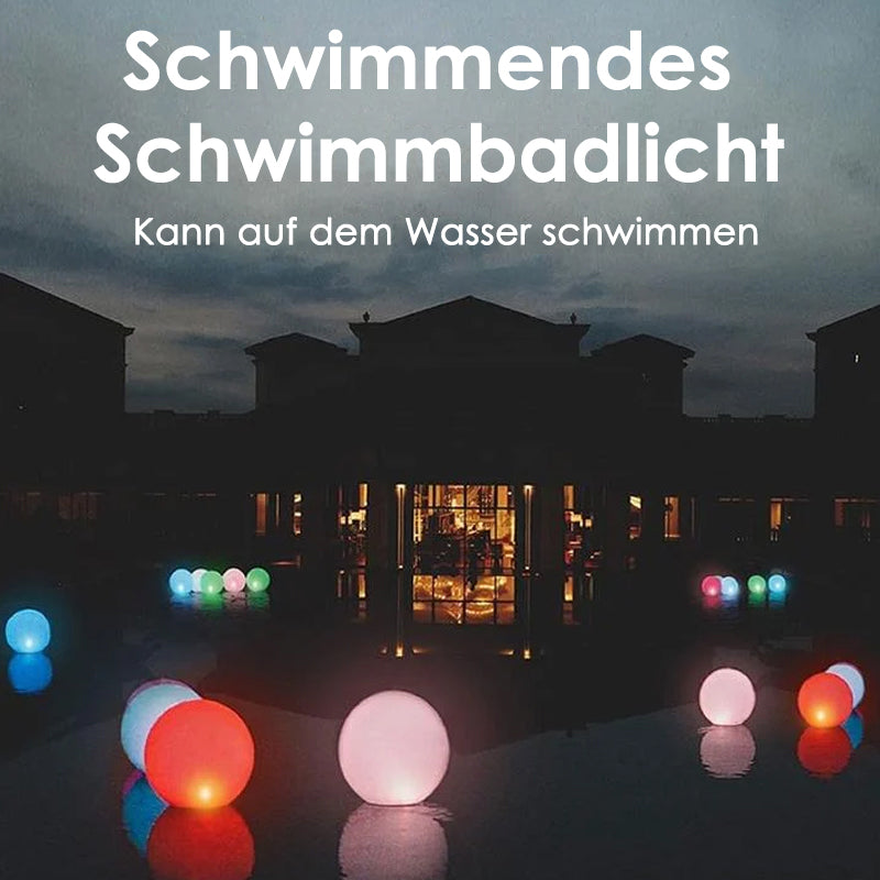 PoolBall™ 16 Farben leuchtendes Wasserball-LED-Licht