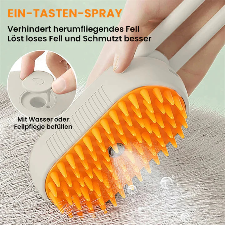 CozyComb™ Massagekamm mit Spray für Haustiere