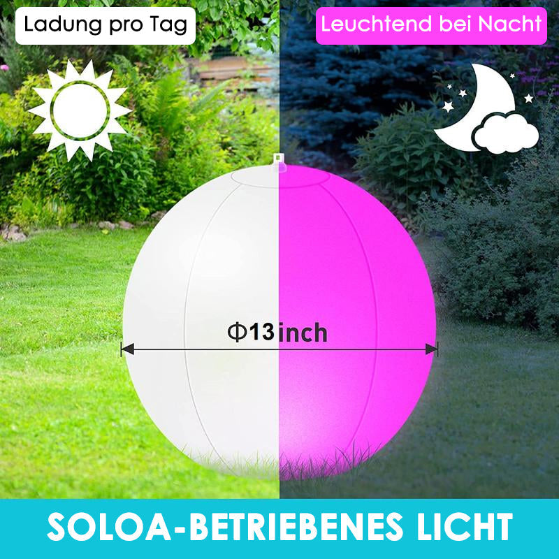 PoolBall™ 16 Farben leuchtendes Wasserball-LED-Licht