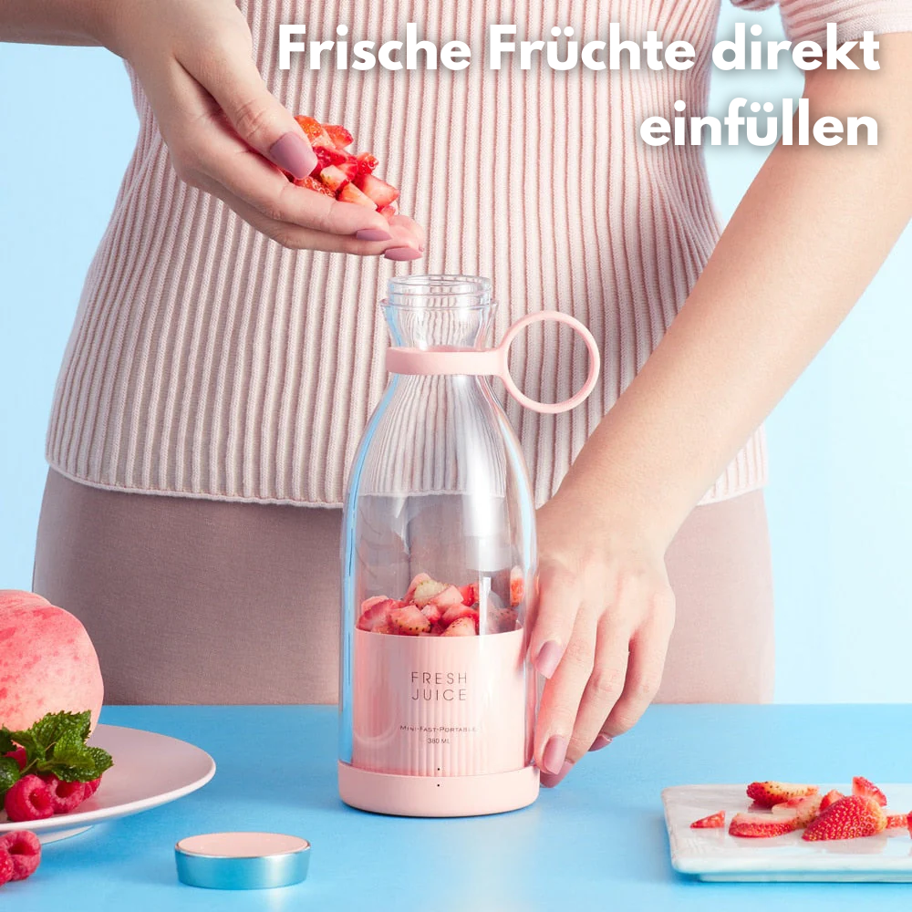 FreshJuice™ - Tragbare Elektrische Saftpresse