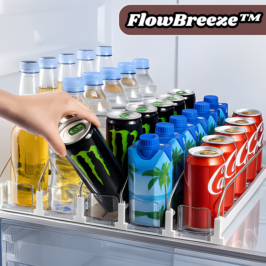FlowBreeze™ - Getränke Organizer für den Kühlschrank