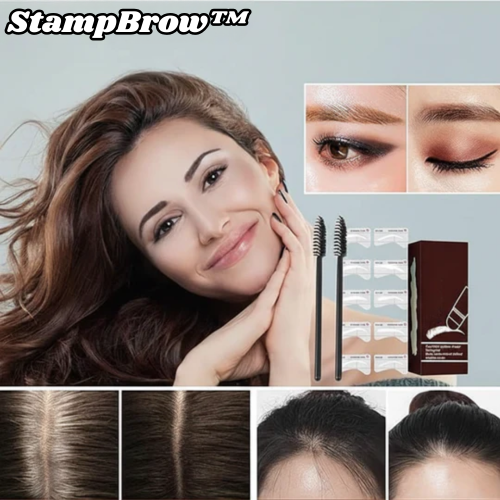 StampBrow™ - Augenbrauen-Stempel-Satz