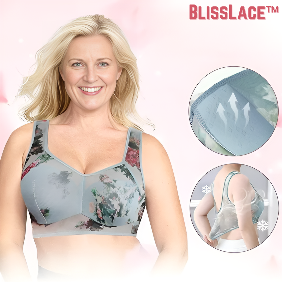 BlissLace™ Bequemer Spitzen-BH