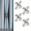 CurtainSnap™ - Magnetischer Vorhanghalter (4+4 GRATIS)