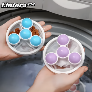 Lintora™ - Schwimmender Waschmaschinen-Fussel-Fänger für Kleidung (1+1 GRATIS)