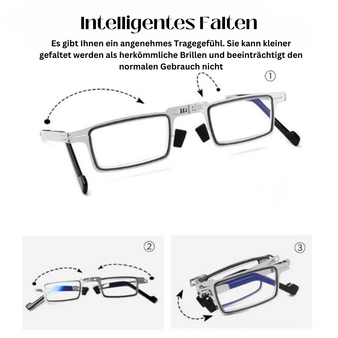 FoldOptix™ Intelligente faltbare Lesebrille