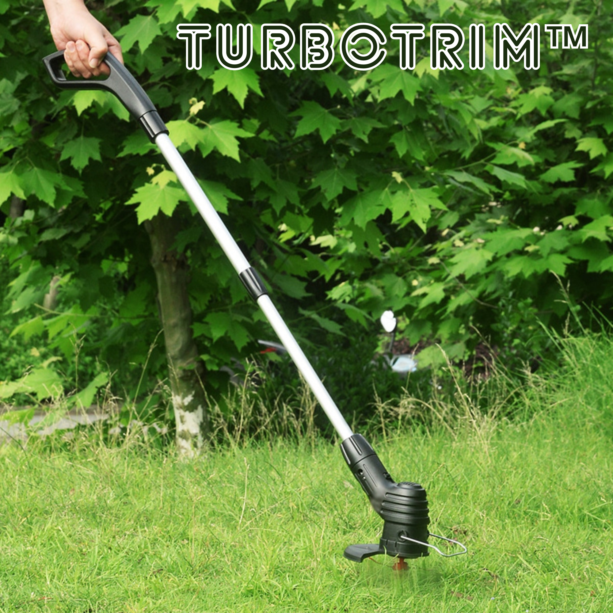 TurboTrim™️ I Tragbarer elektrischer Rasenmäher