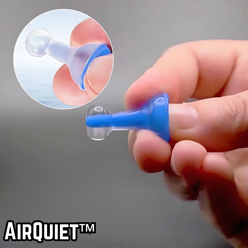AirQuiet™ - Aufblasbare Silikon-Ohrstöpsel (2+2 GRATIS)