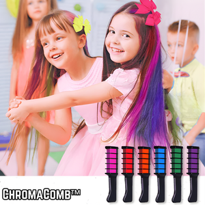 ChromaComb™ - Haarfarben Kreidekamm (6 Stücke)