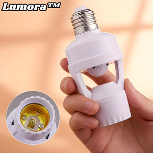 Lumora™ - Bewegungsmelder Glühbirnen-Adapter