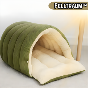 Felltraum™ - Warmes Winter Haustier Schlafhaus