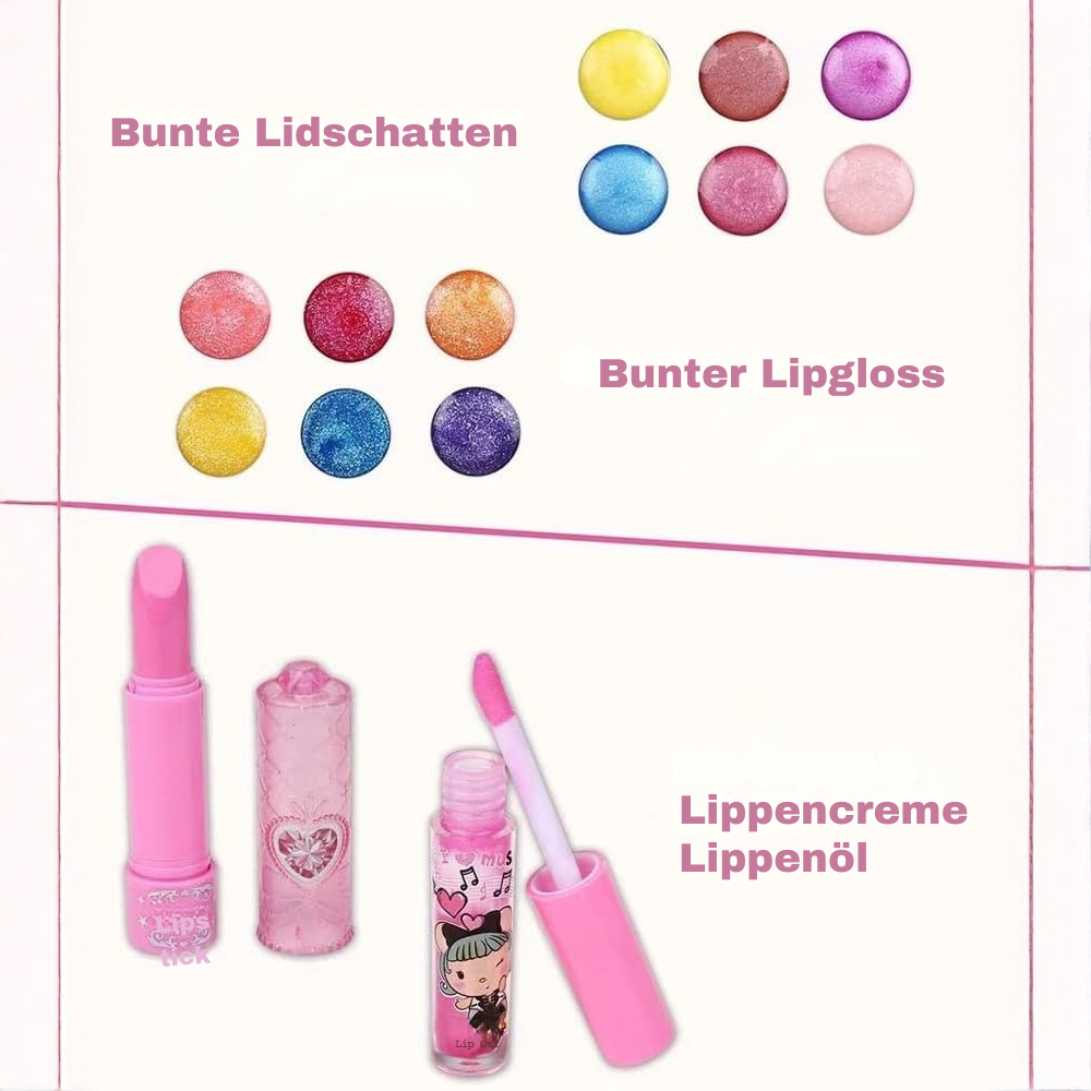 Glamora™ - Kinder Schmink-Spielkoffer Satz