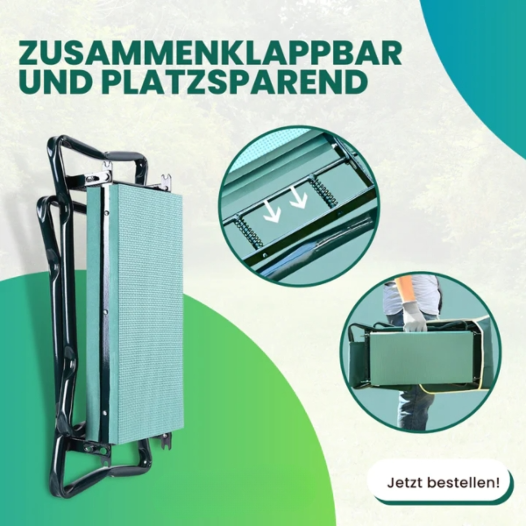 GardenEase™ Klappbarer Gartenhocker