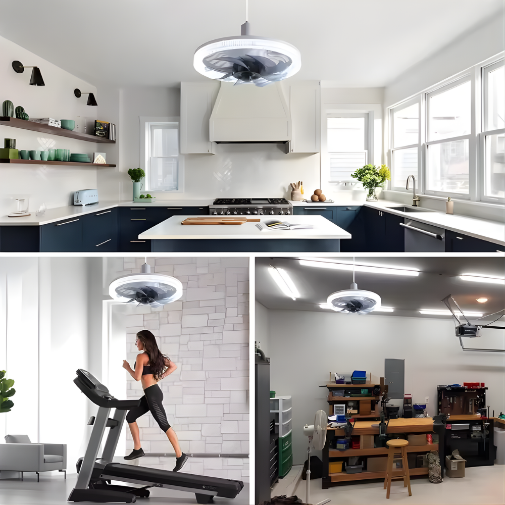 AirBright™ - Deckenventilator mit LED Licht