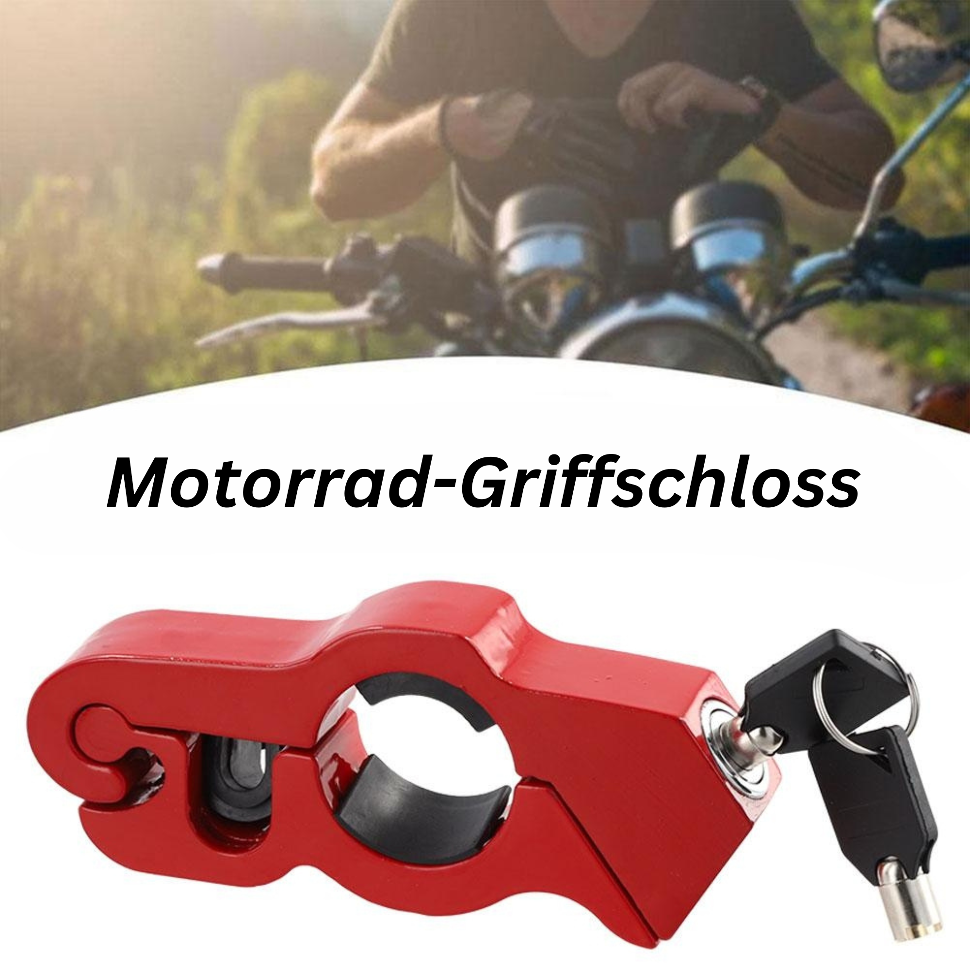 GearLock™️ I Motorrad-Griffschloss