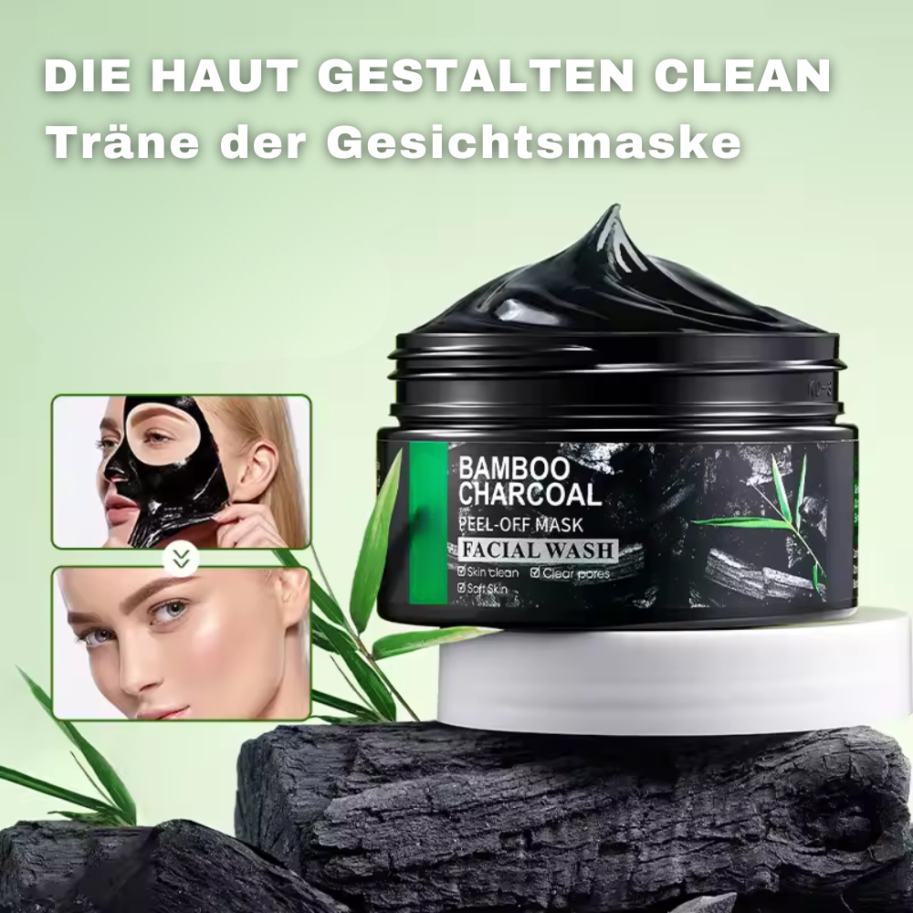 PealClean™ - Aktivkohle Peel-Off Gesichtsmaske