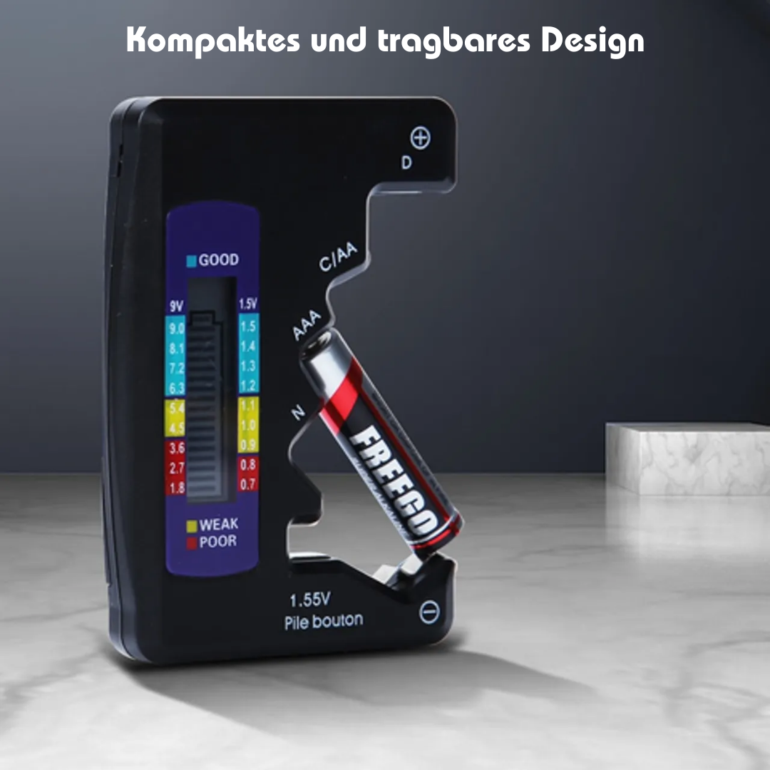 VoltCheck™ Digitale Batterie Tester