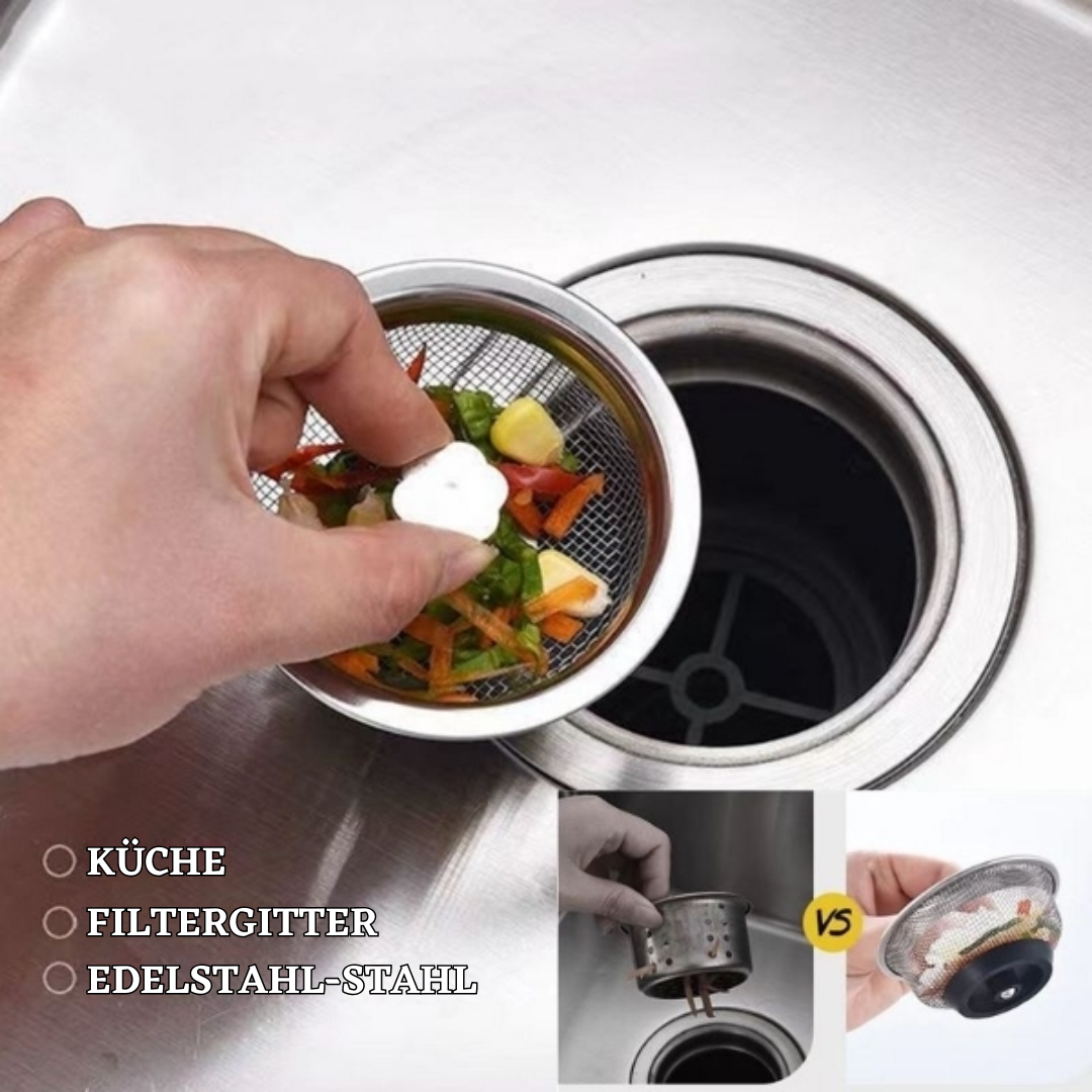 SinkGuard™ Küche Wasser Waschbecken Filter (1+1 GRATIS)