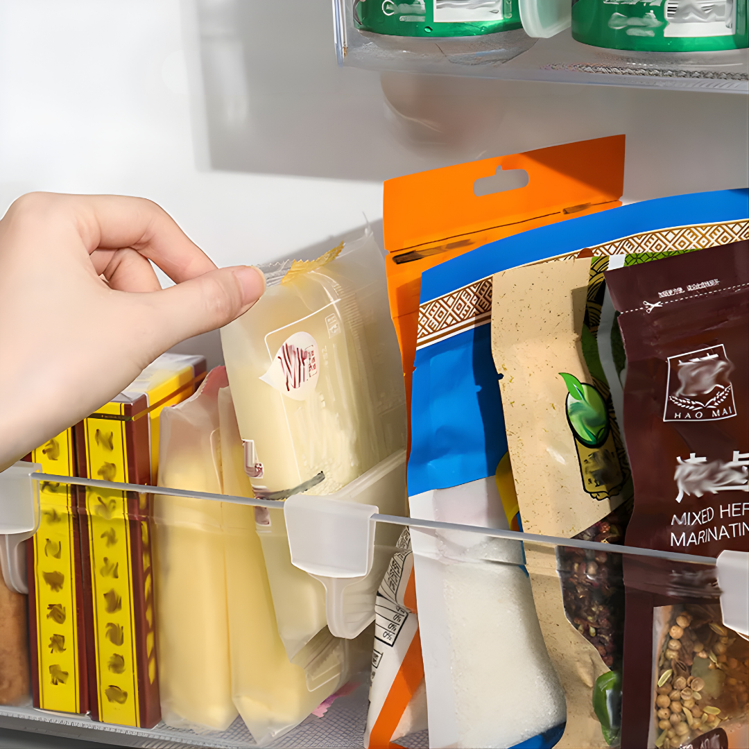 Frigmate™ - Kühlschrank Organizer Clips (12 Stück)