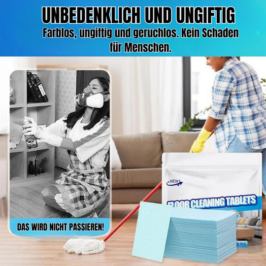 FloorScent™ | Duftendes Bodenreinigungsblatt (15+15 GRATIS)