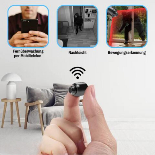 MiniSpy™ | Mini-WiFi-Sicherheitskamera