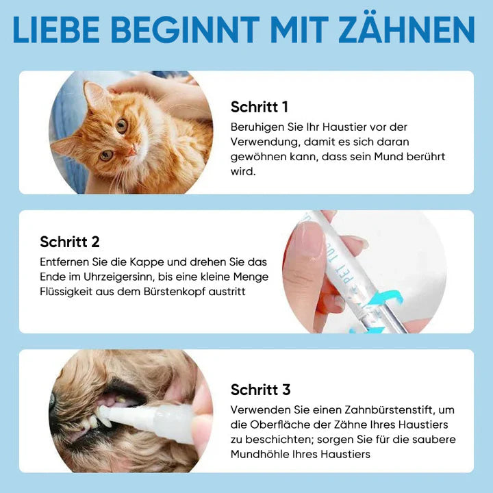 PawSparkle™ Haustier-Zahnbürstenstift (1+2 GRATIS)