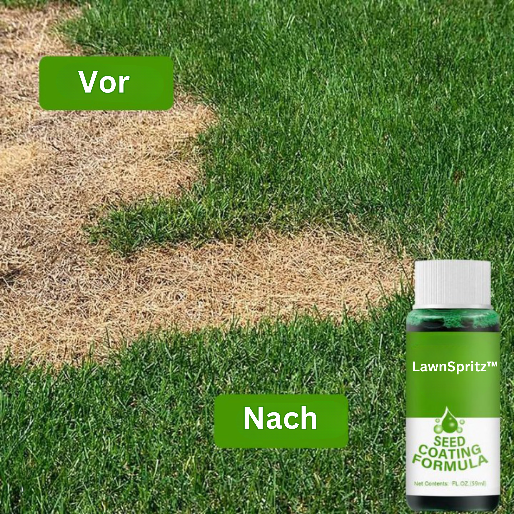 LawnSpritz™️ I Flüssiger Rasenzüchter (1+1 GRATIS)