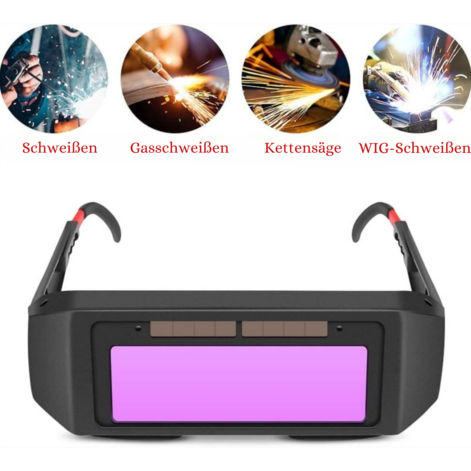 WeldVision™️ I Schweißerschutzbrille (1+1 GRATIS)