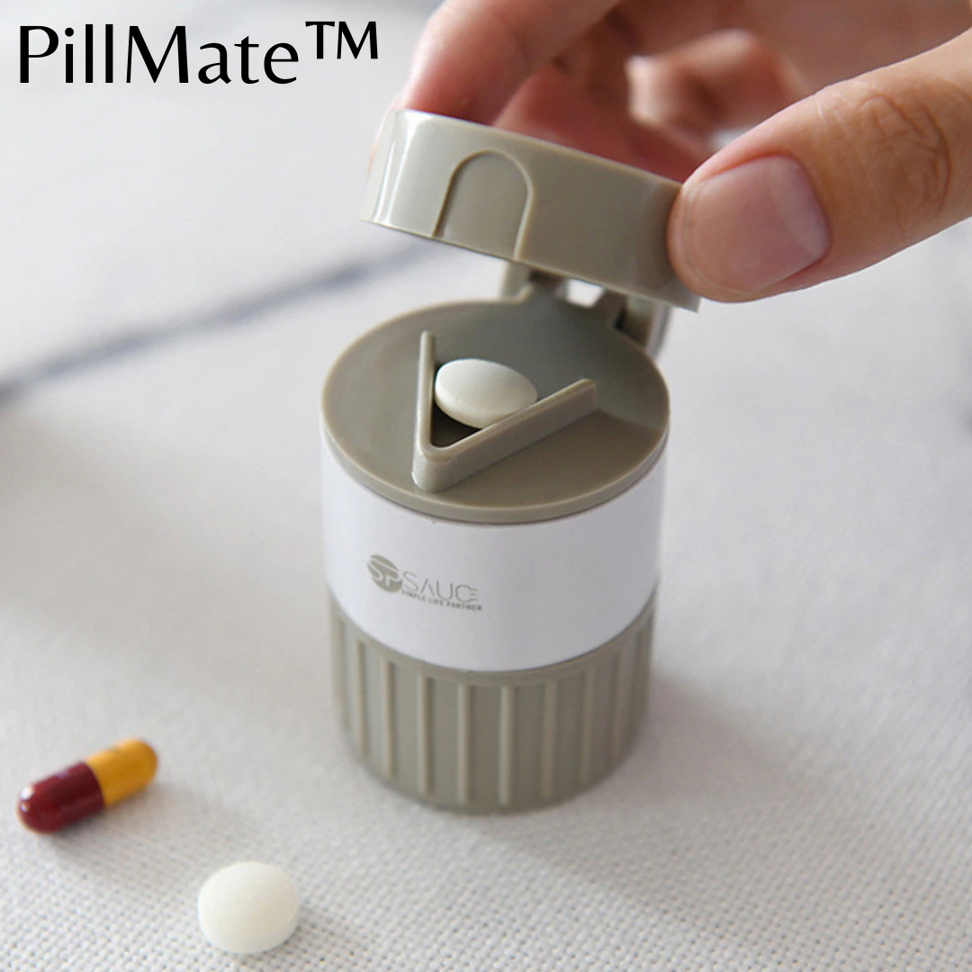 PillMate™ Medizinschneider Pillenbox (1+1 GRATIS)