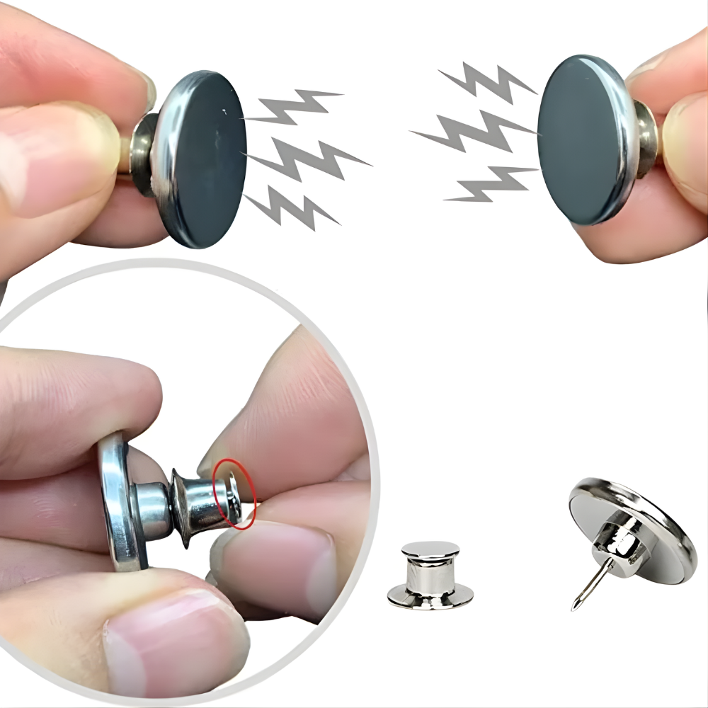 CurtainSnap™ - Magnetischer Vorhanghalter (4+4 GRATIS)