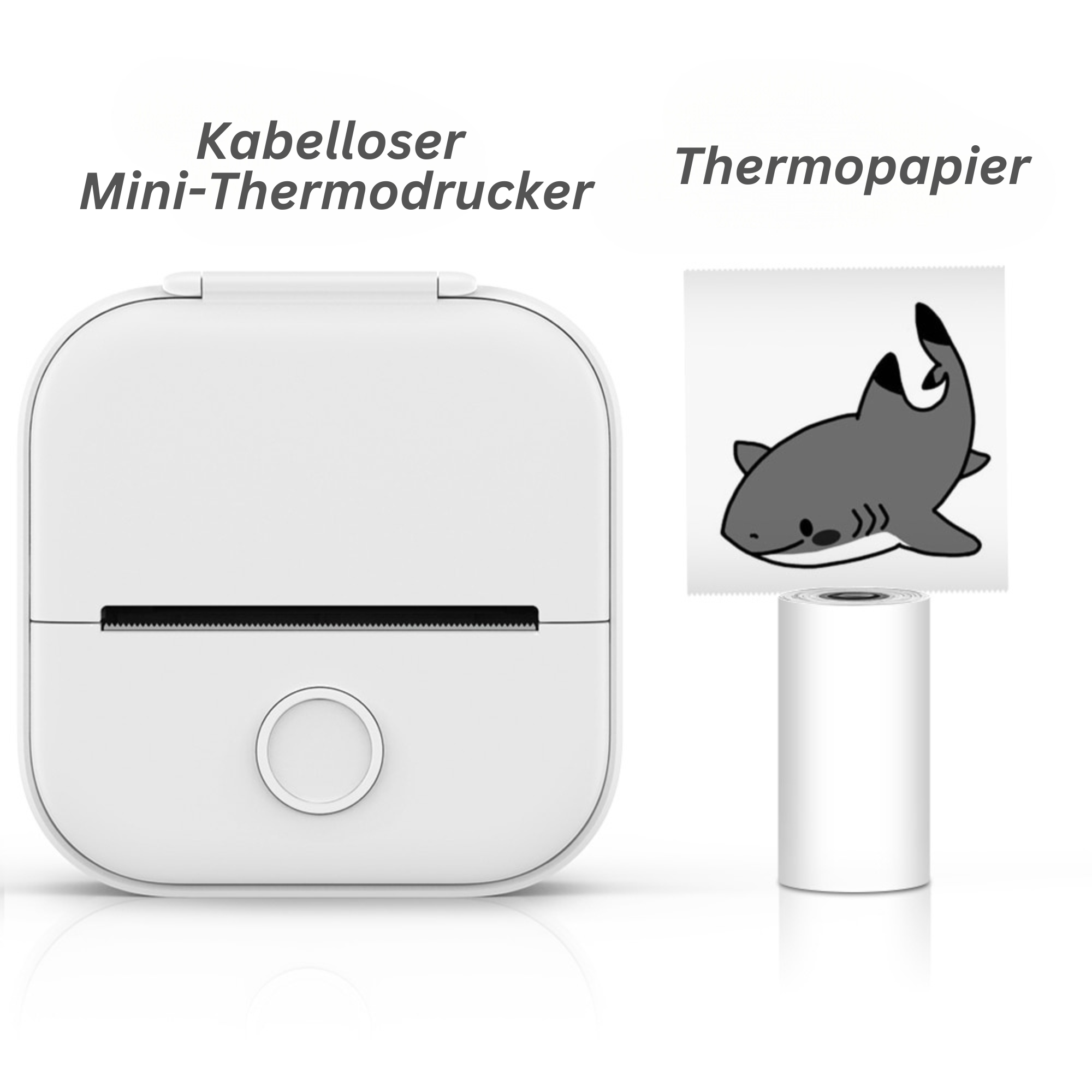 SnapPrint™️ I Kabelloser Mini-Thermodrucker