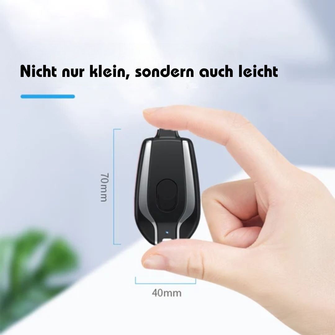 KeyCharge™ Tragbares Schlüsselbund-Ladegerät (1+1 GRATIS)