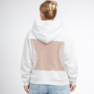 StarWear™ - Glitzernder Stern-Aufnäher-Hoodie