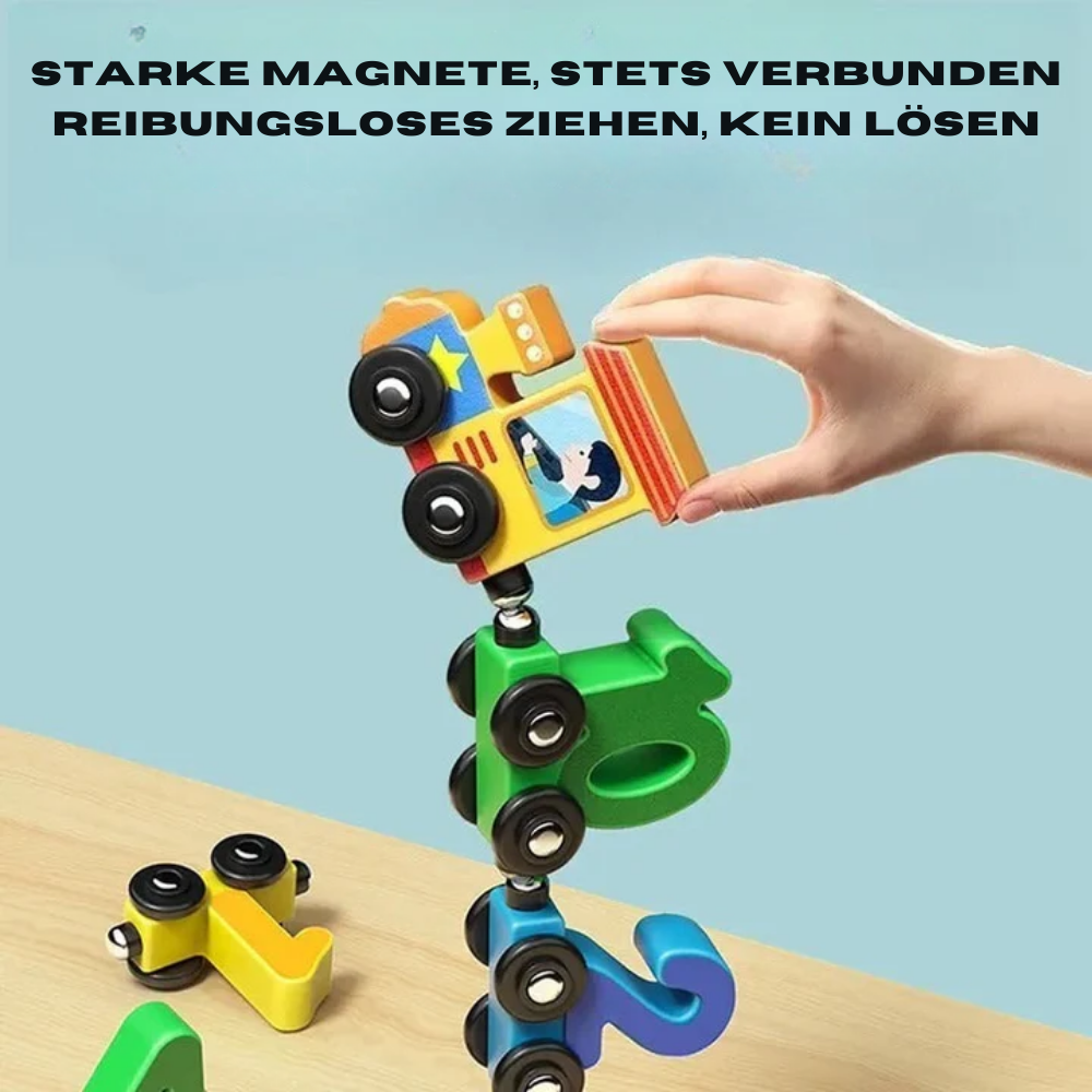 CountRail™ - Magnetisches Zahlenzug-Satz