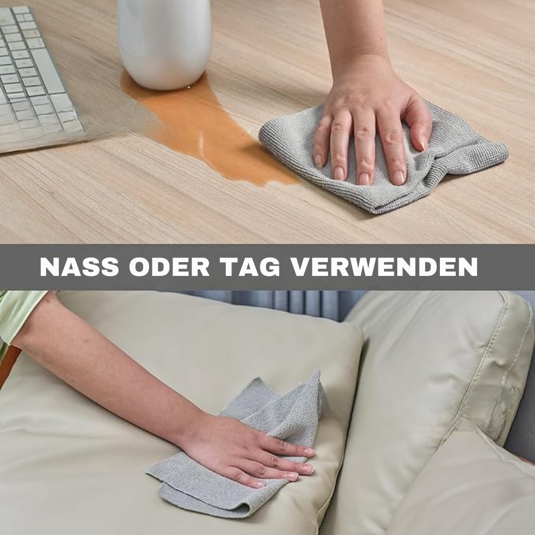 EcoWipe™ - Rolle mit 15 wiederverwendbaren Reinigungstüchern