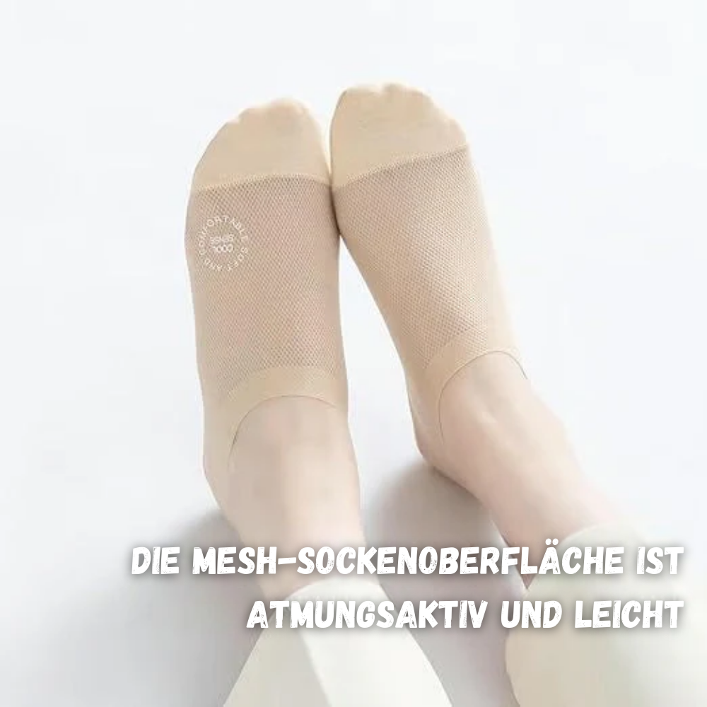 CottonGrip™ - Mesh unsichtbar Socken (3er-Pack)